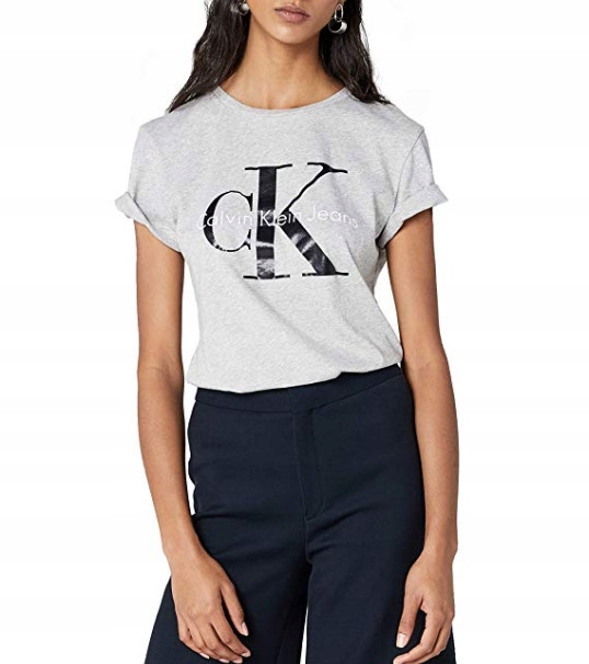 Calvin Klein T Shirt Damski 100 Bawelna Rozm S 7826839275 Oficjalne Archiwum Allegro