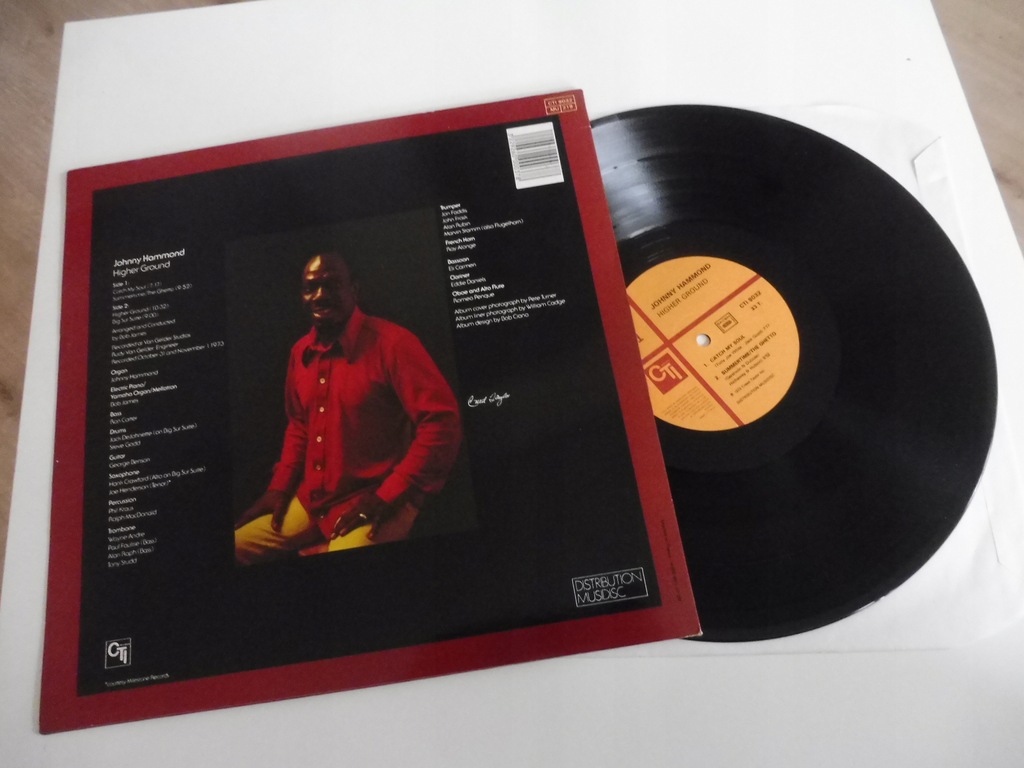 Johnny Hammond Higher Ground 1584 RARE 12536916064 oficjalne