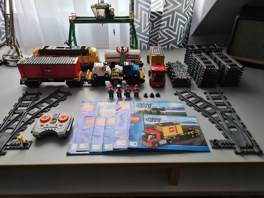 LEGO City 7939 Pociąg towarowy - 11556523163 - oficjalne archiwum Allegro