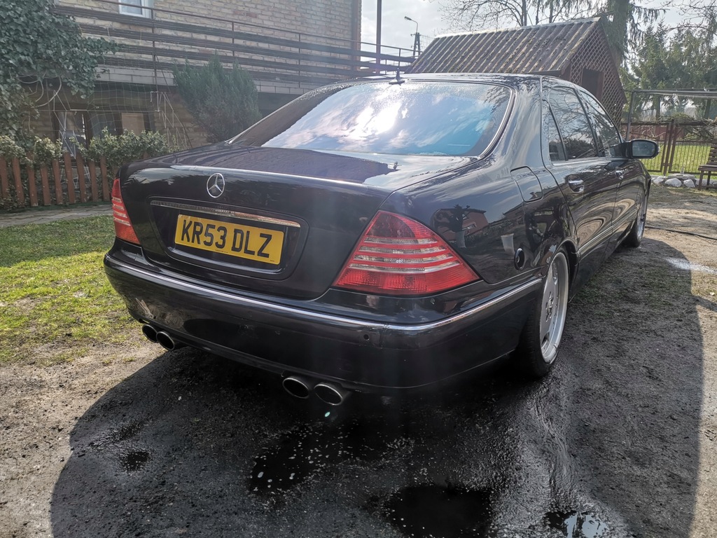 MercedesBenz W220 S430 LPG LONG ANGLIK NA CZĘŚCI