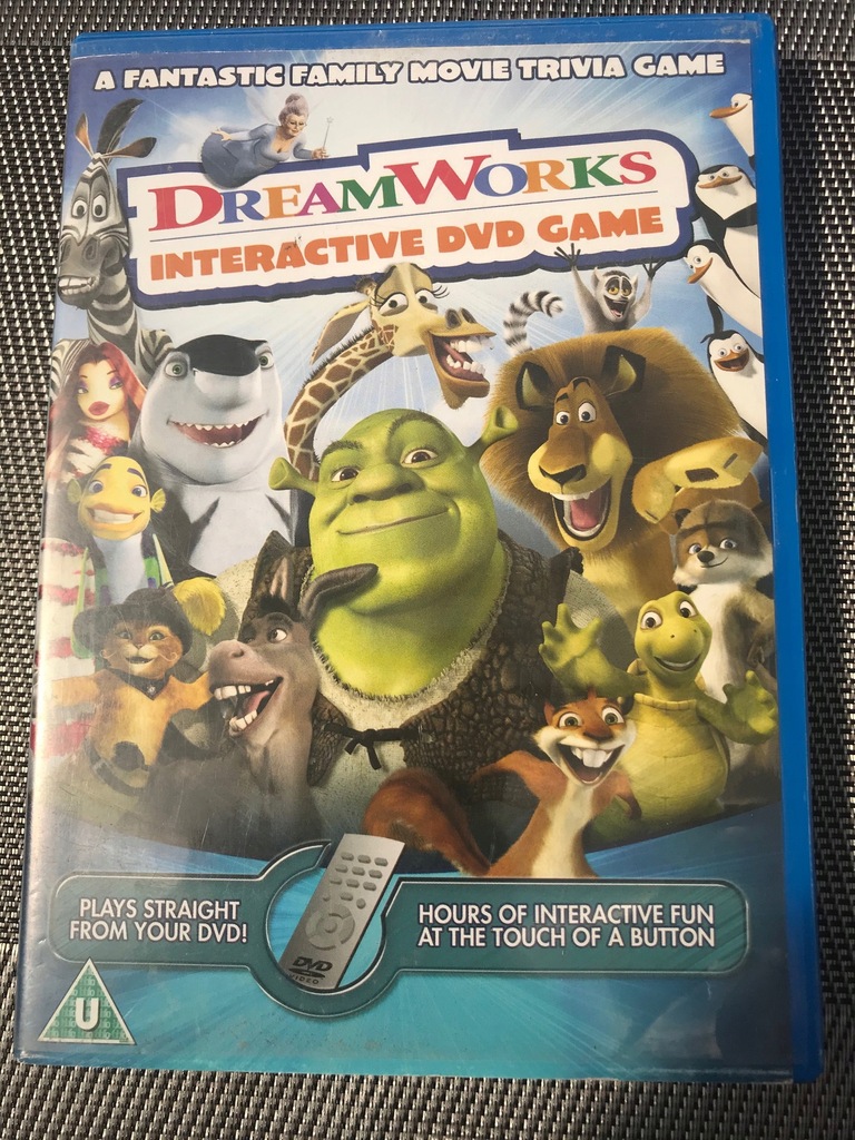 DREAM WORKS INTERACTIVE DVD GAME - 12498503101 - oficjalne