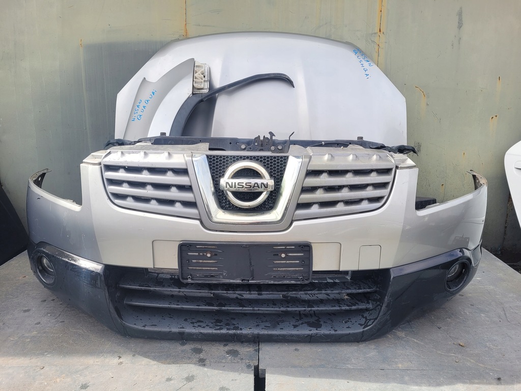 NISSAN QASHQAI J10 ZDERZAK MASKA BLOTNIK 06-09R