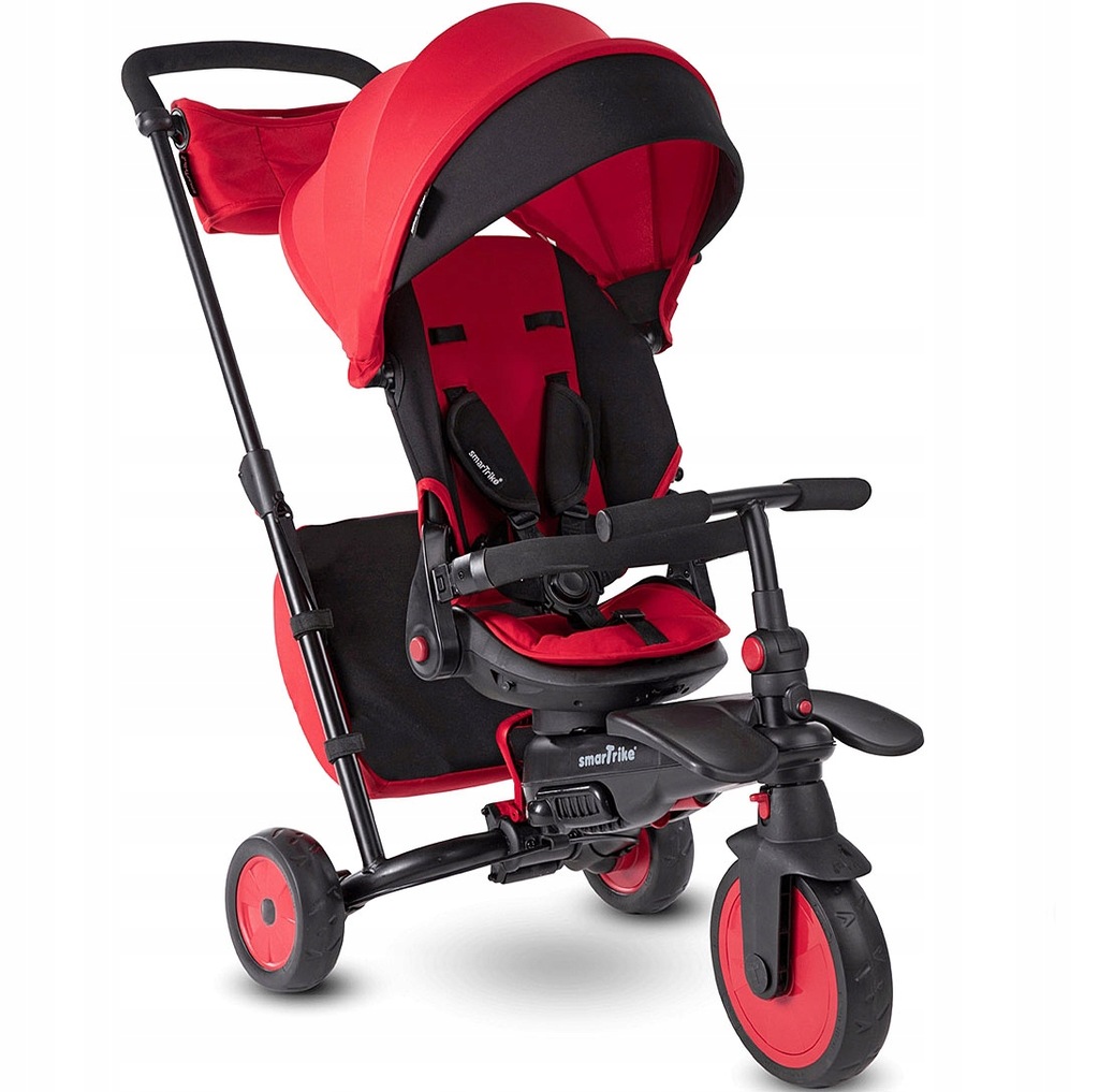 SMART TRIKE SKŁADANY ROWEREK TRÓJKOŁOWY WÓZEK 8w1