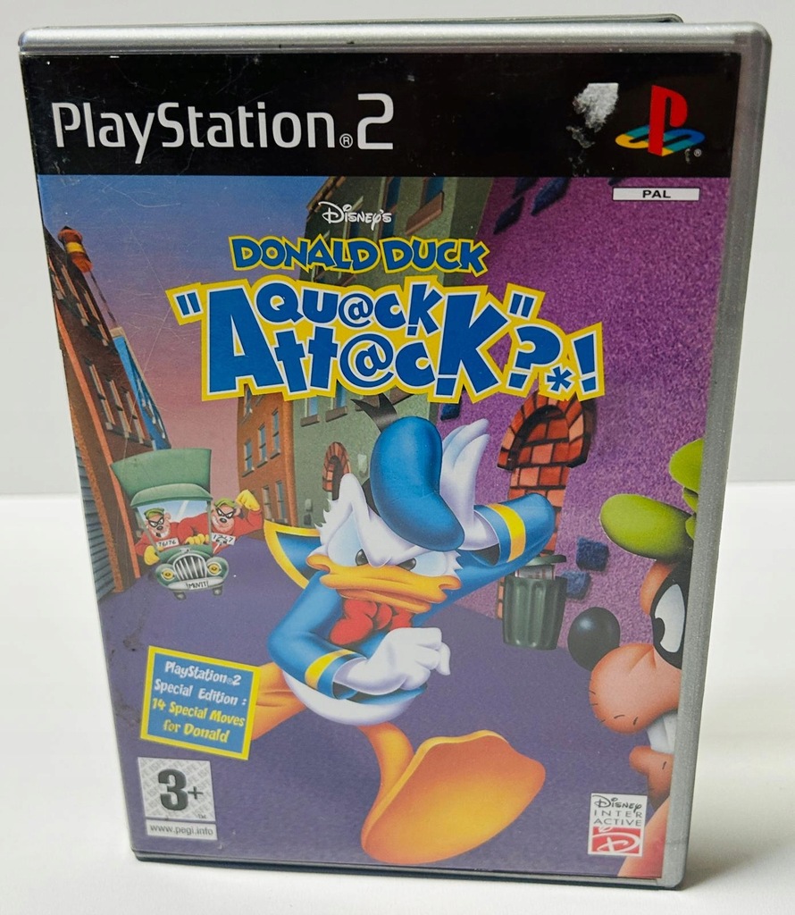 GRA PS2 DONALD DUCK QUACK ATTACK (1992/2025)