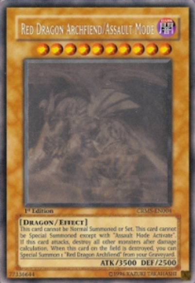 Yu-Gi-Oh! Red Dragon Archfiend/Assault Mode (V.6 - Ghost Rare)