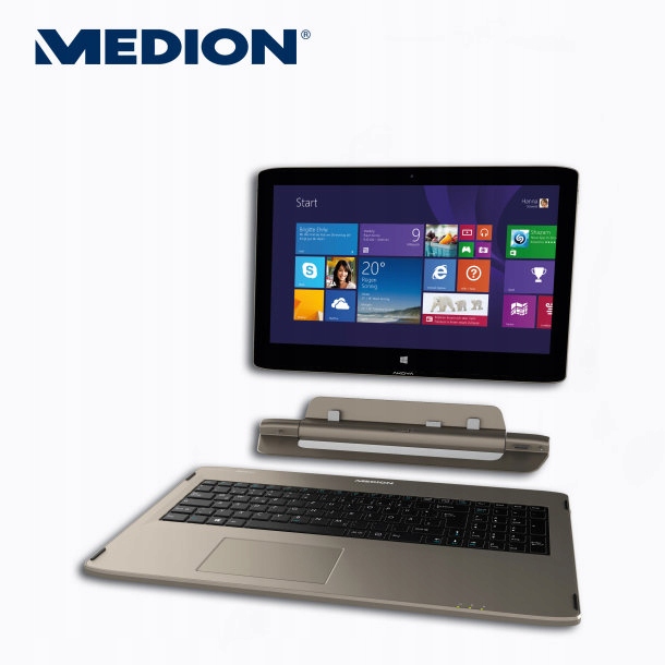 MEDION S6214T INTEL 15.6" FHD DOTYK SSD WIN 10