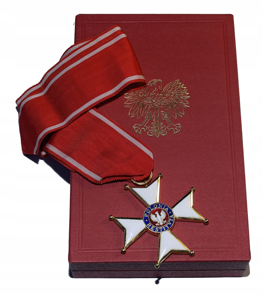 Krzyż Komandorski Polonia Restituta 1944 w pudełku