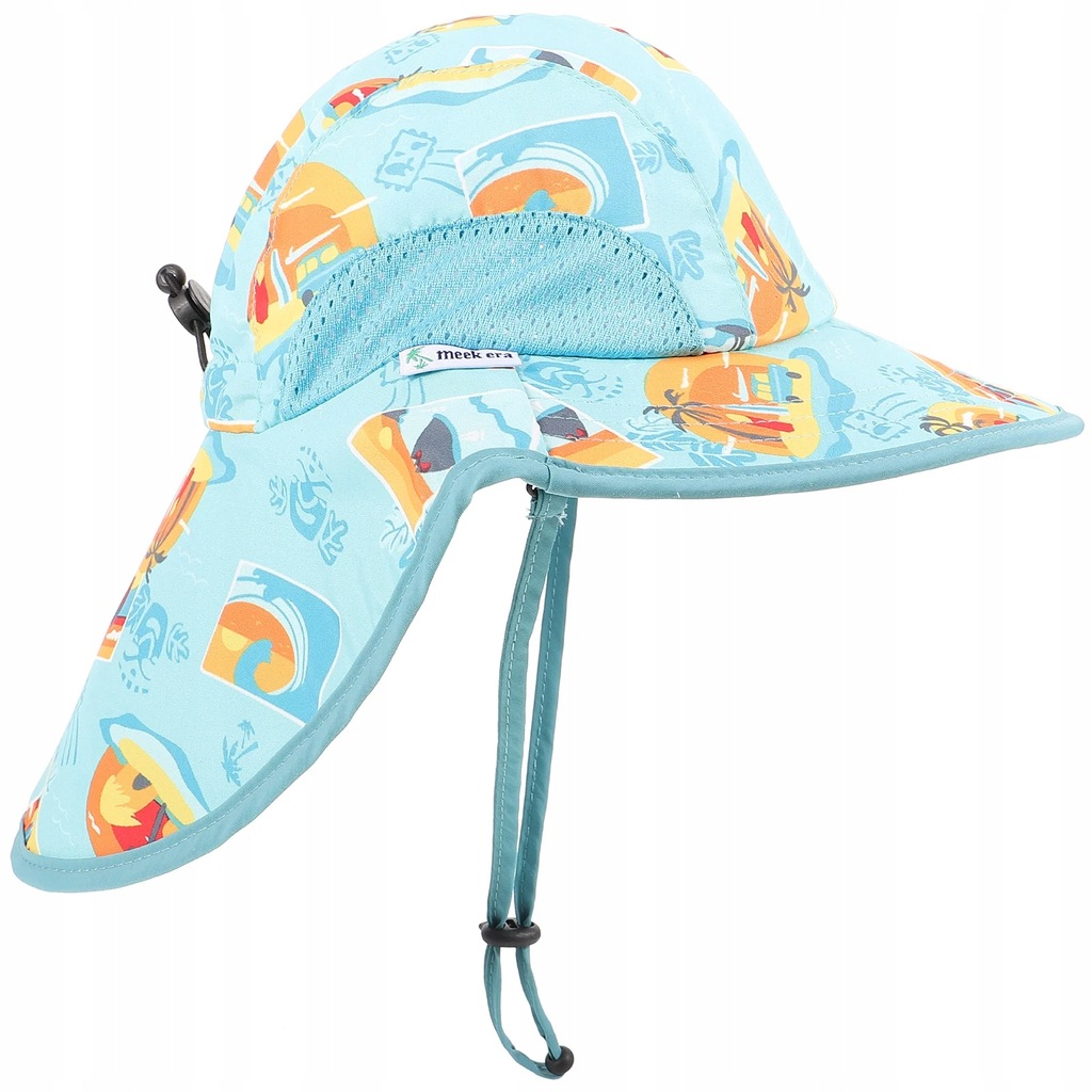 Cappello Sole Con Protezione UV Jan &amp; Jul Per Bambini - Con Alette Collo E Regolabile