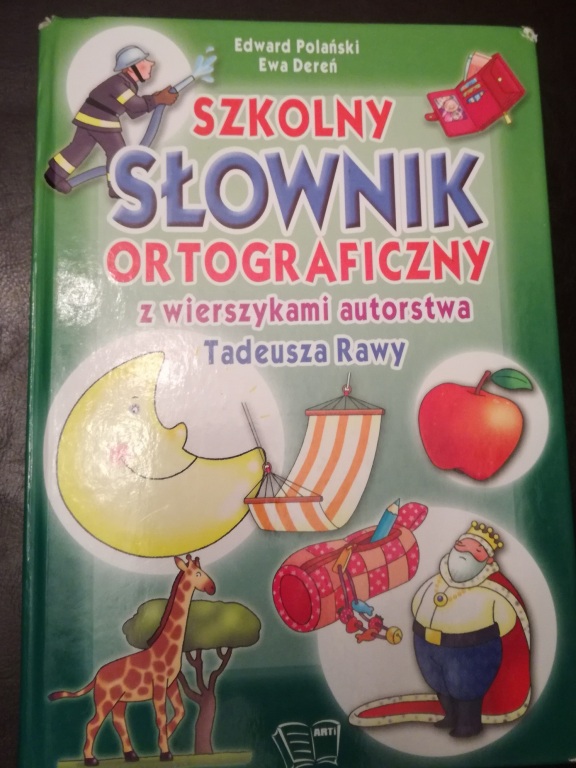 SZKOLNY SŁOWNIK ORTOGRAFICZNY dla dzieci