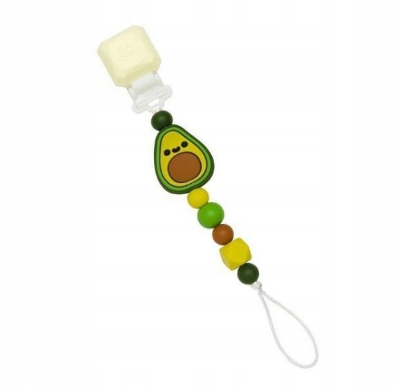 Zawieszka smoczka gryzak Avocado loulou LOLLIPOP