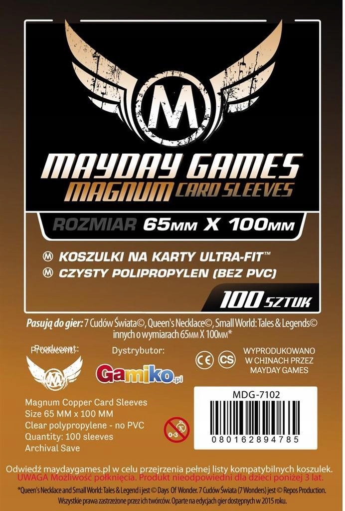 KOSZULKI MAGNUM COPPER STANDARD 65X100 (100SZT)