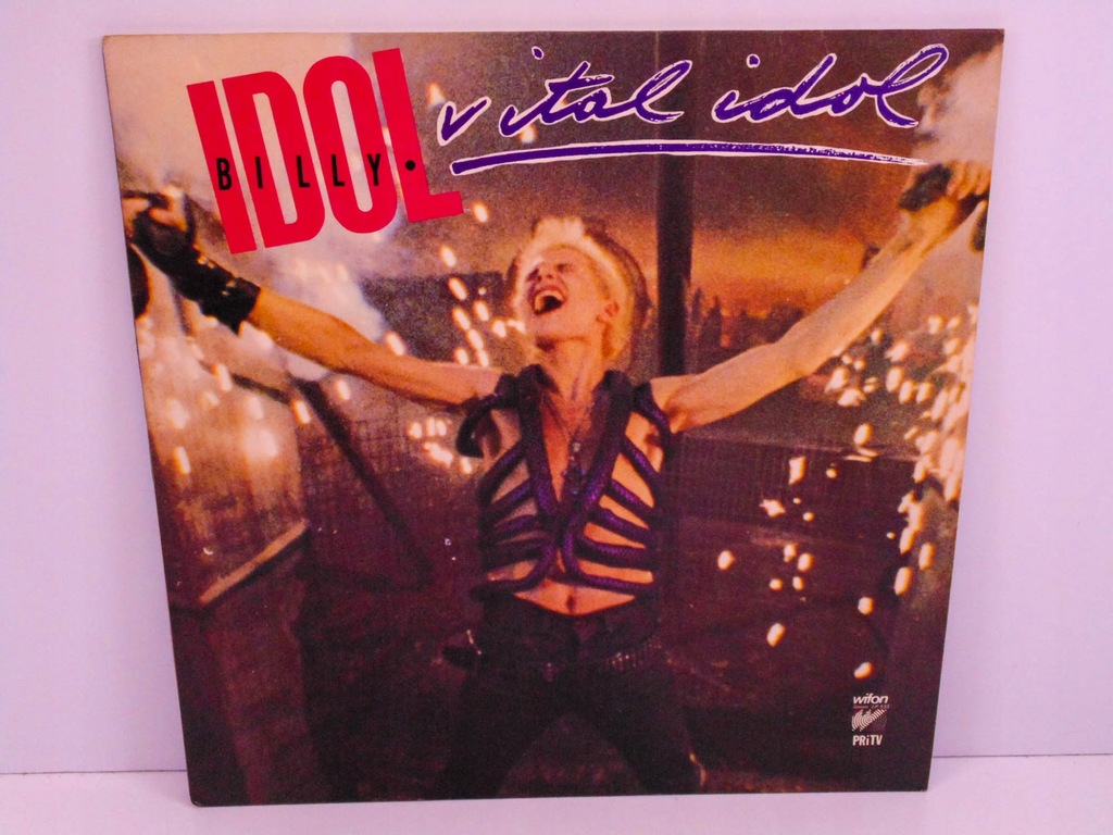 LP BILLY IDOL VITAL IDOL NM !