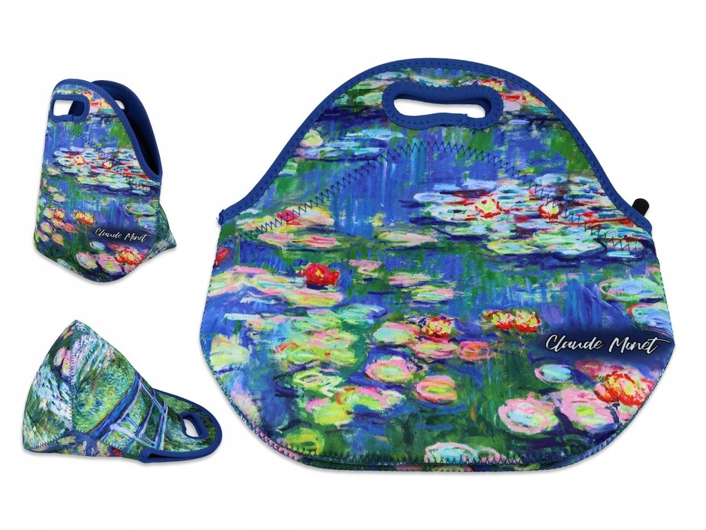 Kosmetyczka/torba podróżna - C. Monet, Lilie wodne