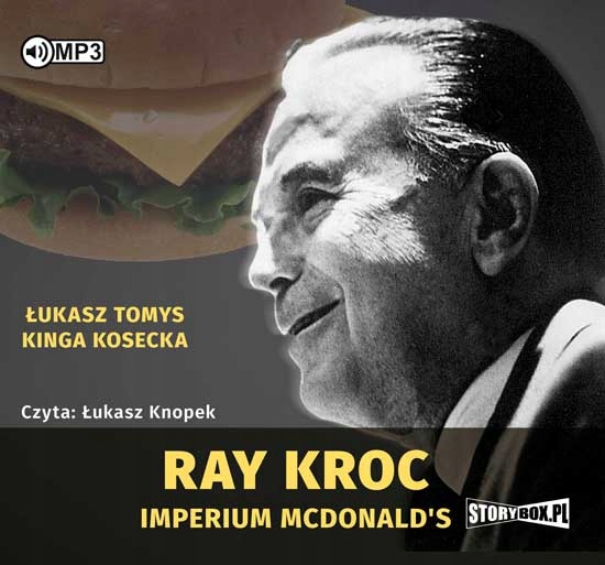 CD MP3 RAY KROC IMPERIUM MCDONALDS ŁUKASZ TOMYS