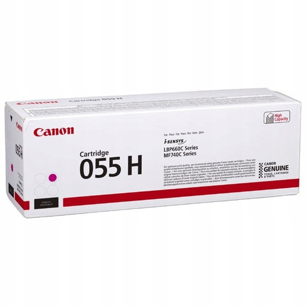 Canon oryginalny toner 055MH, magenta, 5900s, 3018