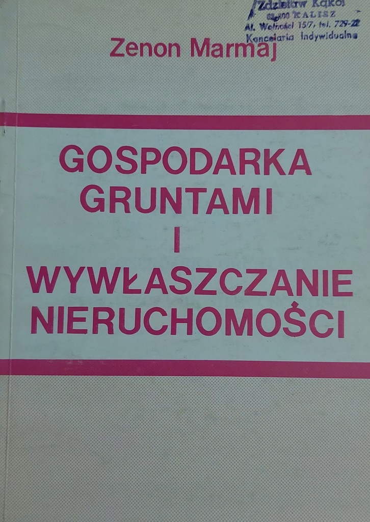 Marmaj Gospodarka gruntami i wywłaszczenie