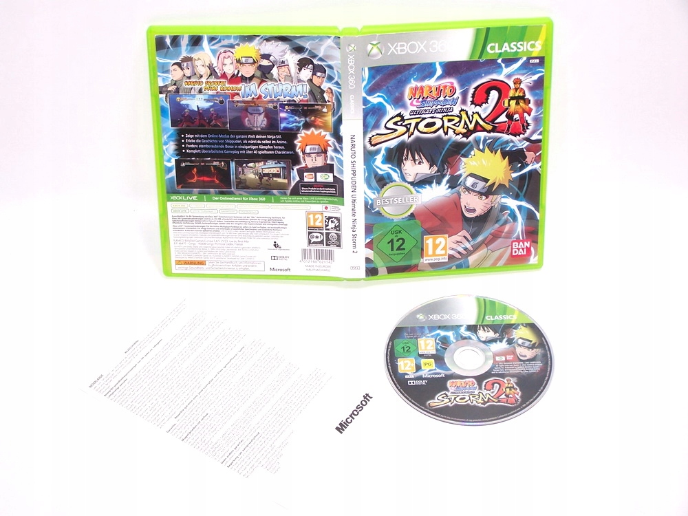 NARUTO ULTIMATE NINJA STORM 2 __ x360 / gwarancja!