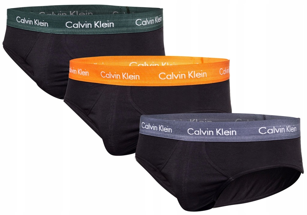 CALVIN KLEIN MAJTKI MĘSKIE BRIEF 3 PAK r. L