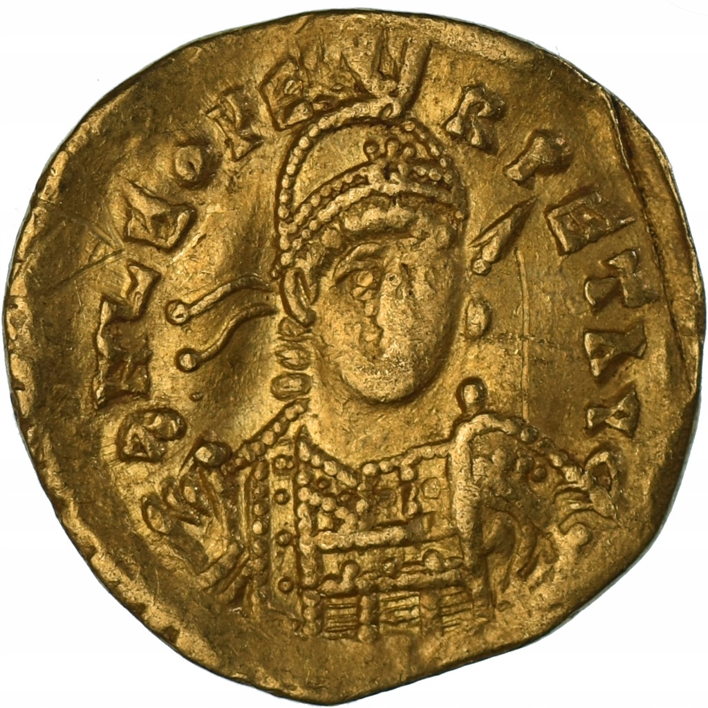 Moneta, Leo I, Solidus, 462-466, Constantinople, E