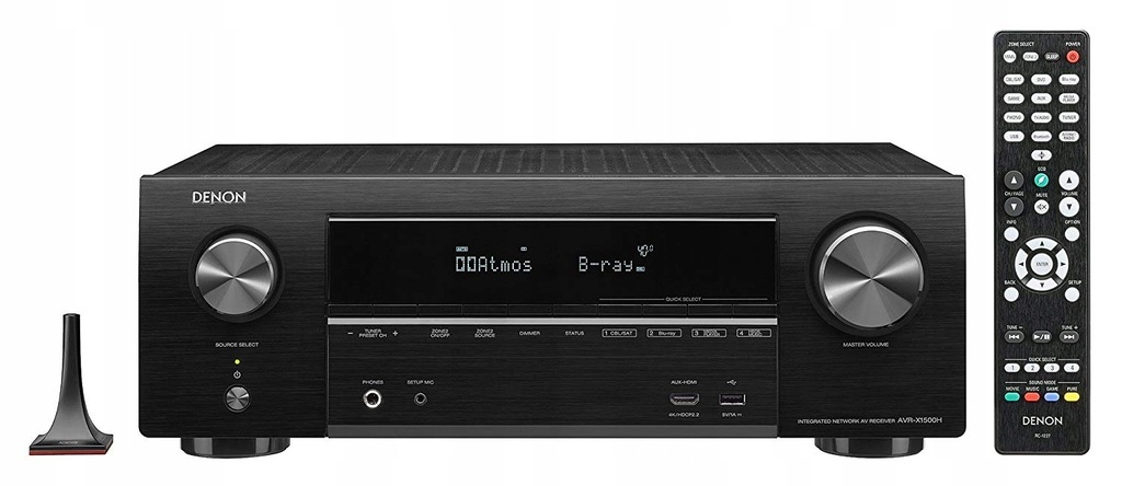 Купить Ресивер для домашнего кинотеатра Denon AVR-X1500h 7.2 DTS: отзывы, фото, характеристики в интерне-магазине Aredi.ru