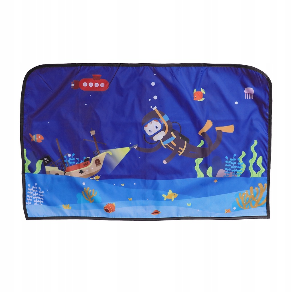 PRZECIWSŁONECZNA KURTYNA SAMOCHODOWA DZIECI MORSKA PRZYGODA