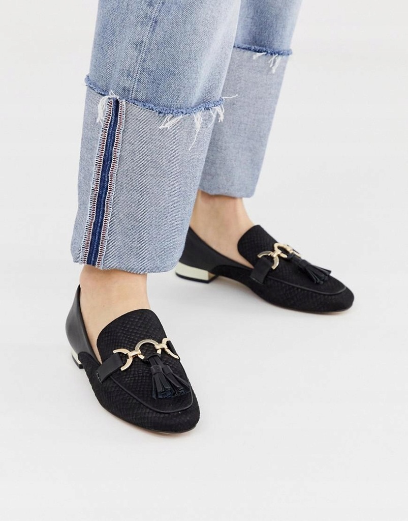 RIVER ISLAND__XDI CZARNE DAMSKIE ESPADRYLE__36