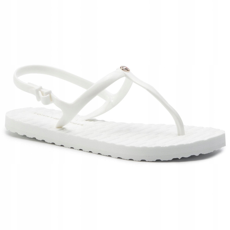 Sandały TOMMY HILFIGER Flat Strappy FW0FW03923