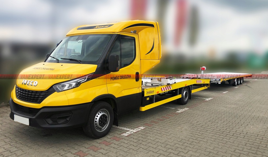 2020 Nowy Zestaw Iveco Daily Pomoc Drogowa laweta