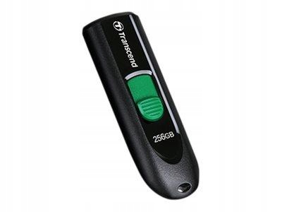 TRANSCEND 256GB USB3.2 Pen Drive Type-C Capless Black