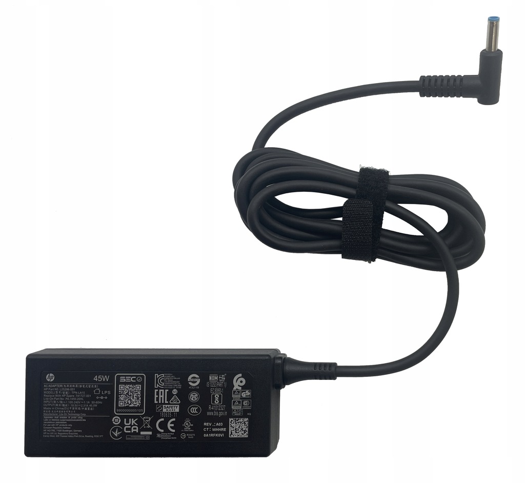 NOWY ORYGINALNY ZASILACZ HP 45W 19,5V TPN-LA15 - 14316178845 ...