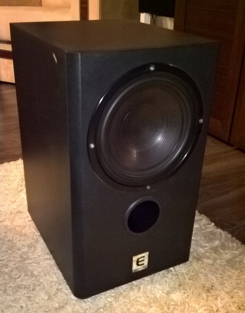 Subwoofer Empire dwa przetworniki 8'', aktywny