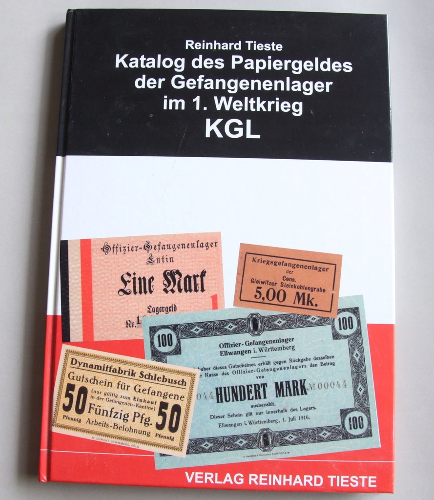 Katalog banknotów KGL OBOZY Jenieckie - OBOZOWE - I wojna Światowa - Tieste
