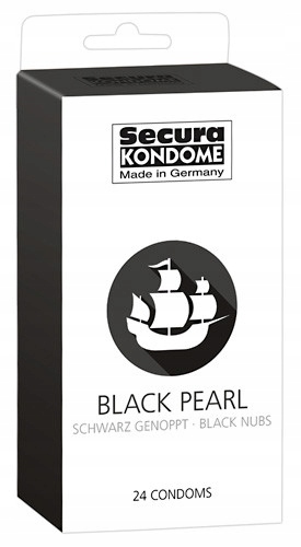Prezerwatywy Secura Black pearl 24szt. Secura