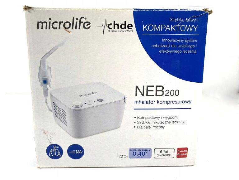 INHALATOR NEBULIZATOR MICROLIFE NEB 200 - 11866924773 - oficjalne ...