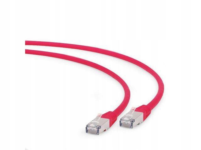Patch cord Kat.6A S/FTP LSZH 1.5m czerwony