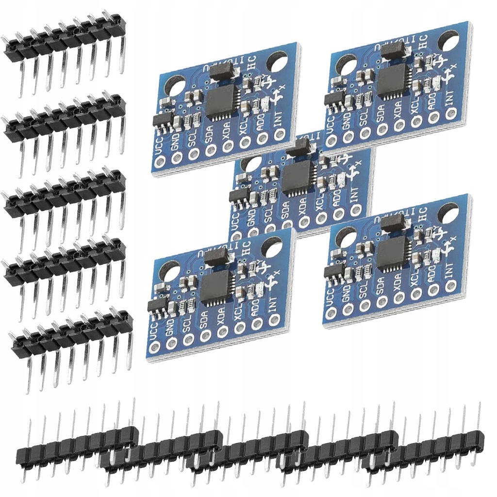 AZDelivery 5 x GY-5213-osiowy żyroskop do Arduino i Raspberry Pi