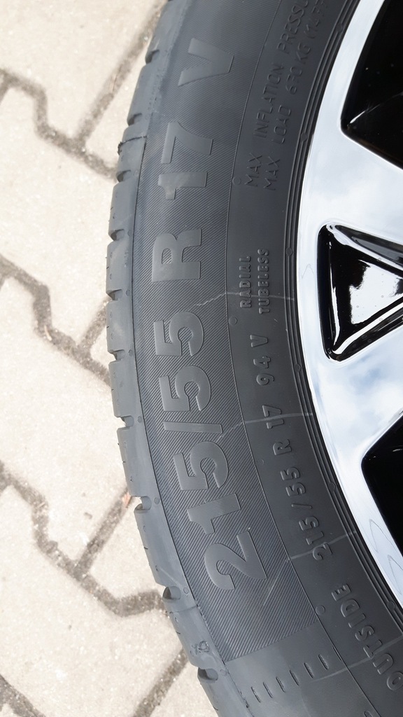 5x114,3 Koła oryginał Suzuki Vitara 2017 215/55R17