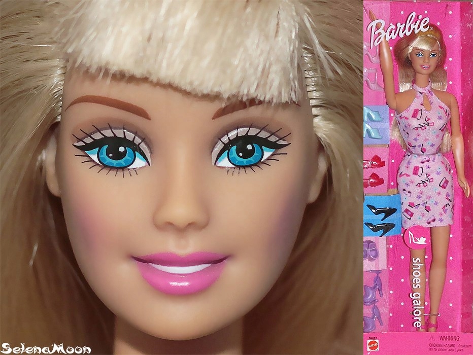 Mattel 2001 SHOES GALORE Barbie unikat 9236522677 oficjalne archiwum Allegro