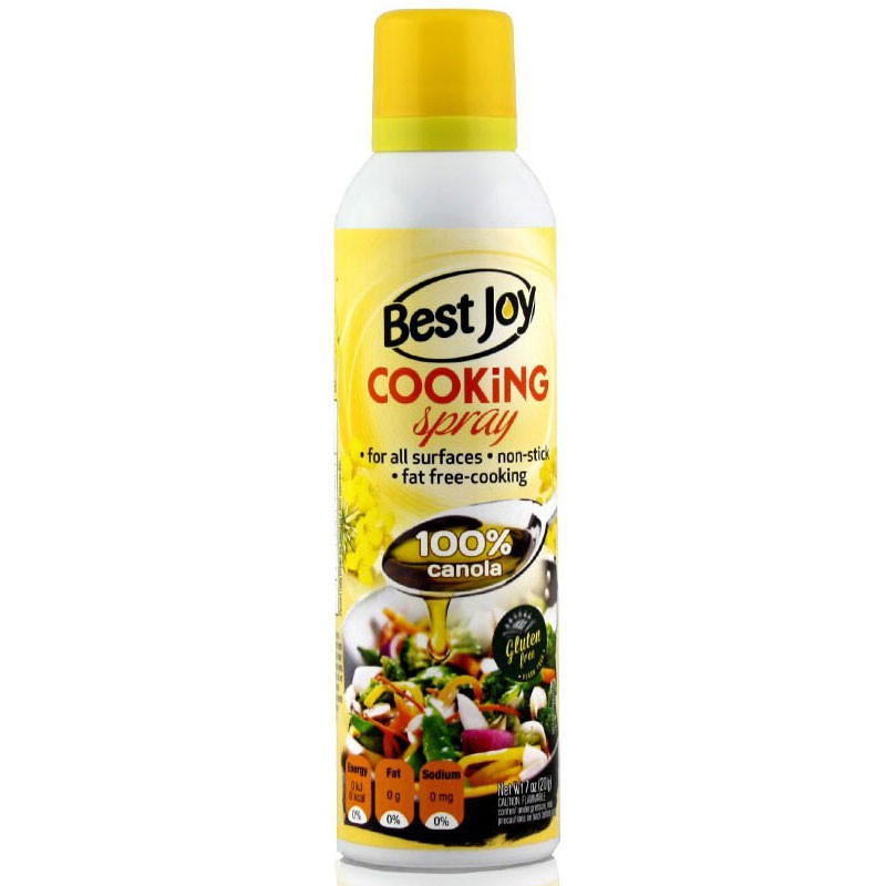 BEST JOY Cooking Spray Canola 500ml OLEJ RZEPAKOWY