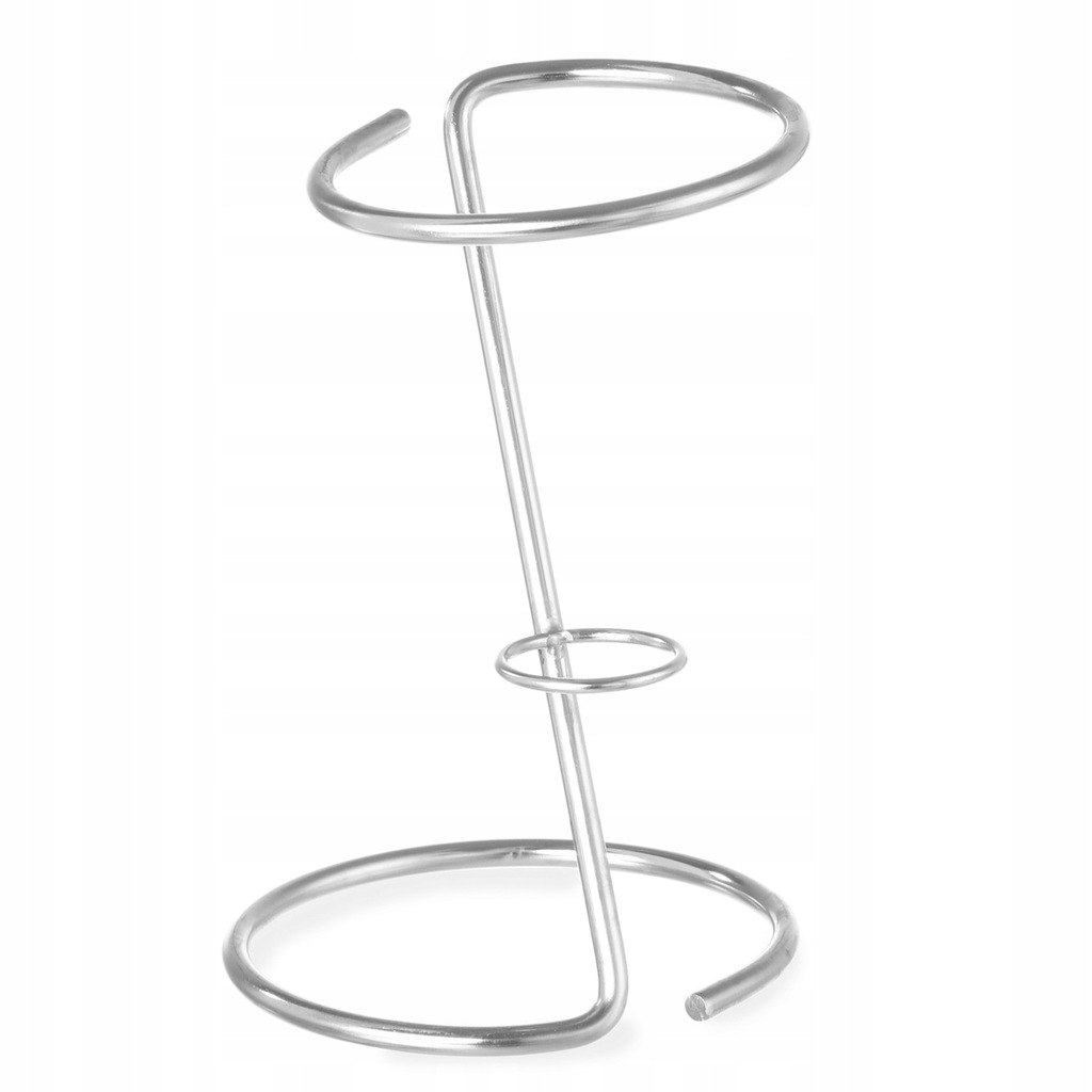 Stojak na torebkę typu rożek do frytek i przekąsek stal nierdzewna wys. 175