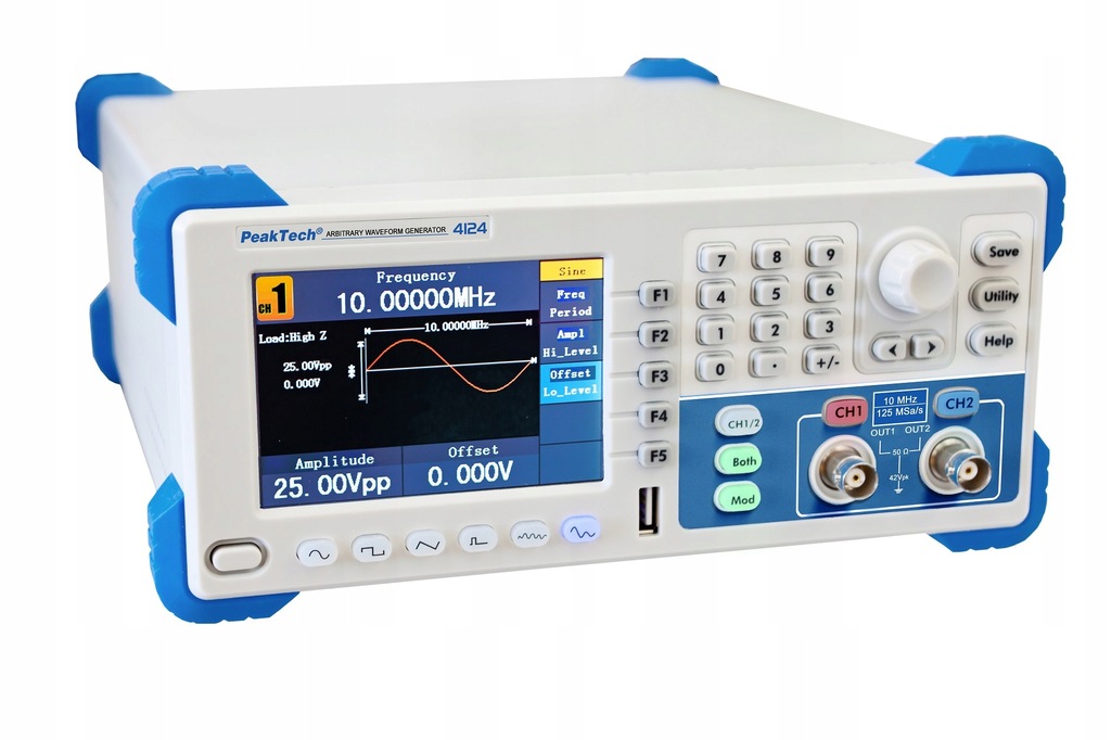 Generator funkcyjny arbitralny 1 µHz ... 10 MHz 2