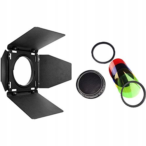 Godox BD08 Honey Comb Barndoor Colour Set AD400pro