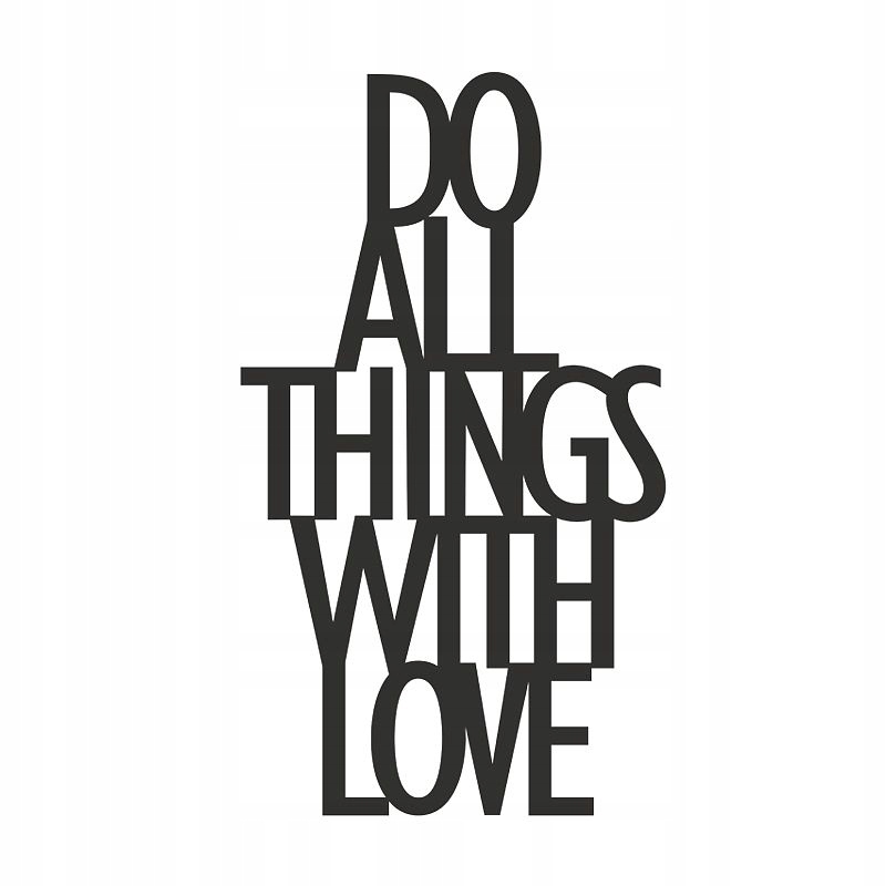 Napis Na ścianę 3d Do Pokoju Młodzieżowego Ozdobny