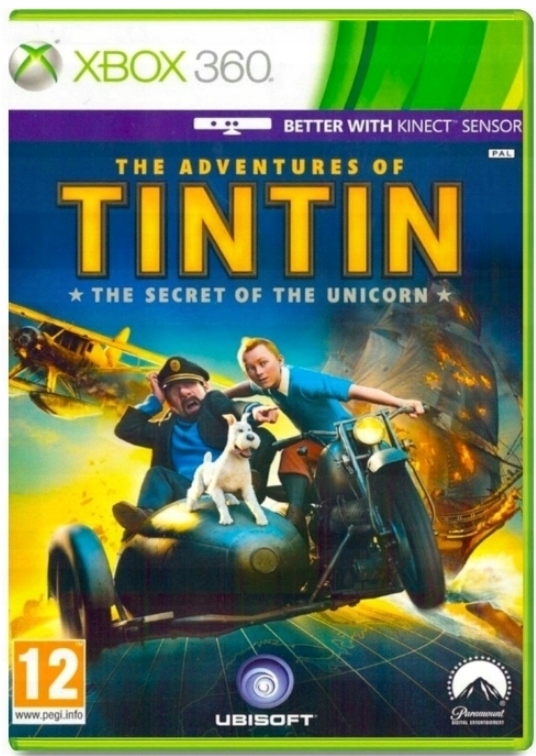 The Adventures Of Tintin: The Secret Of The Unicorn XBOX 360