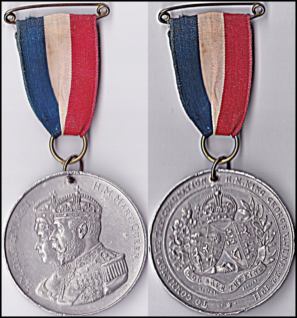 WLK. BRYTANIA - medal z 1911 r. NR 194.