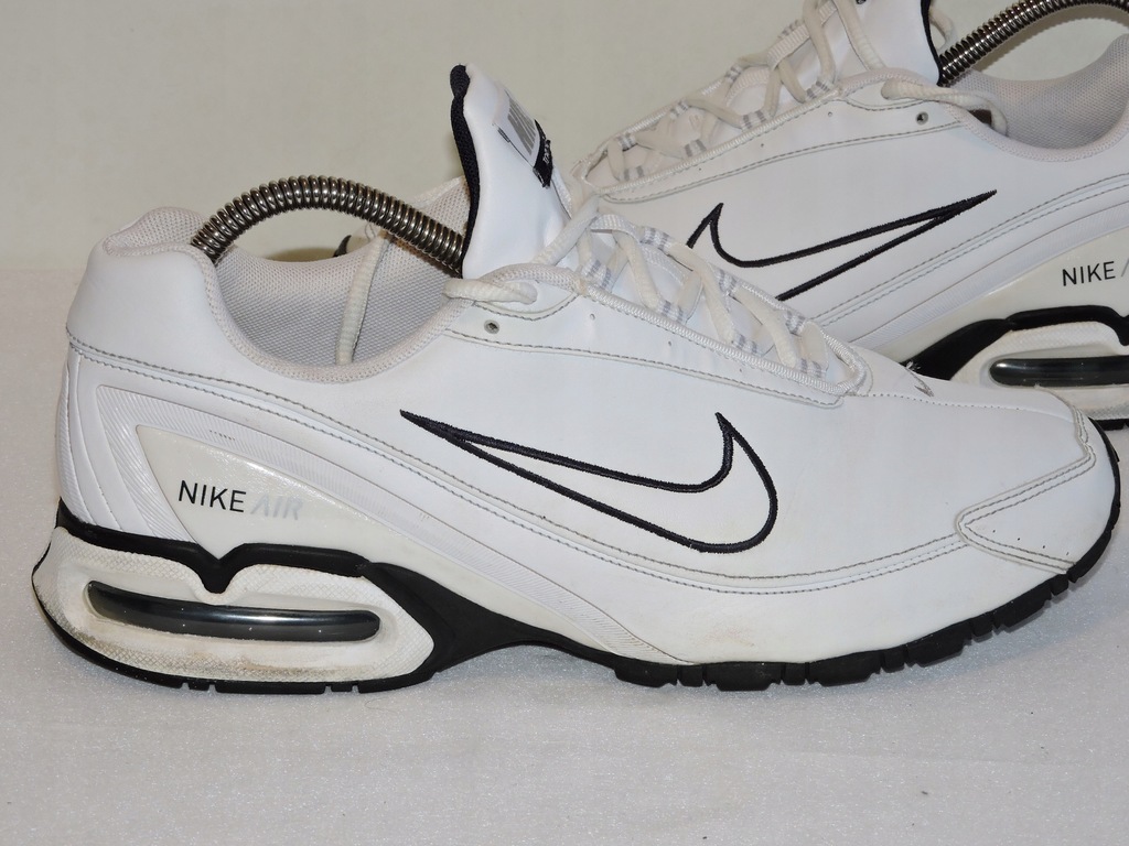 NIKE AIR MAX TORCH 3 BIAŁE SKÓRA BIEGANIE r.42,5