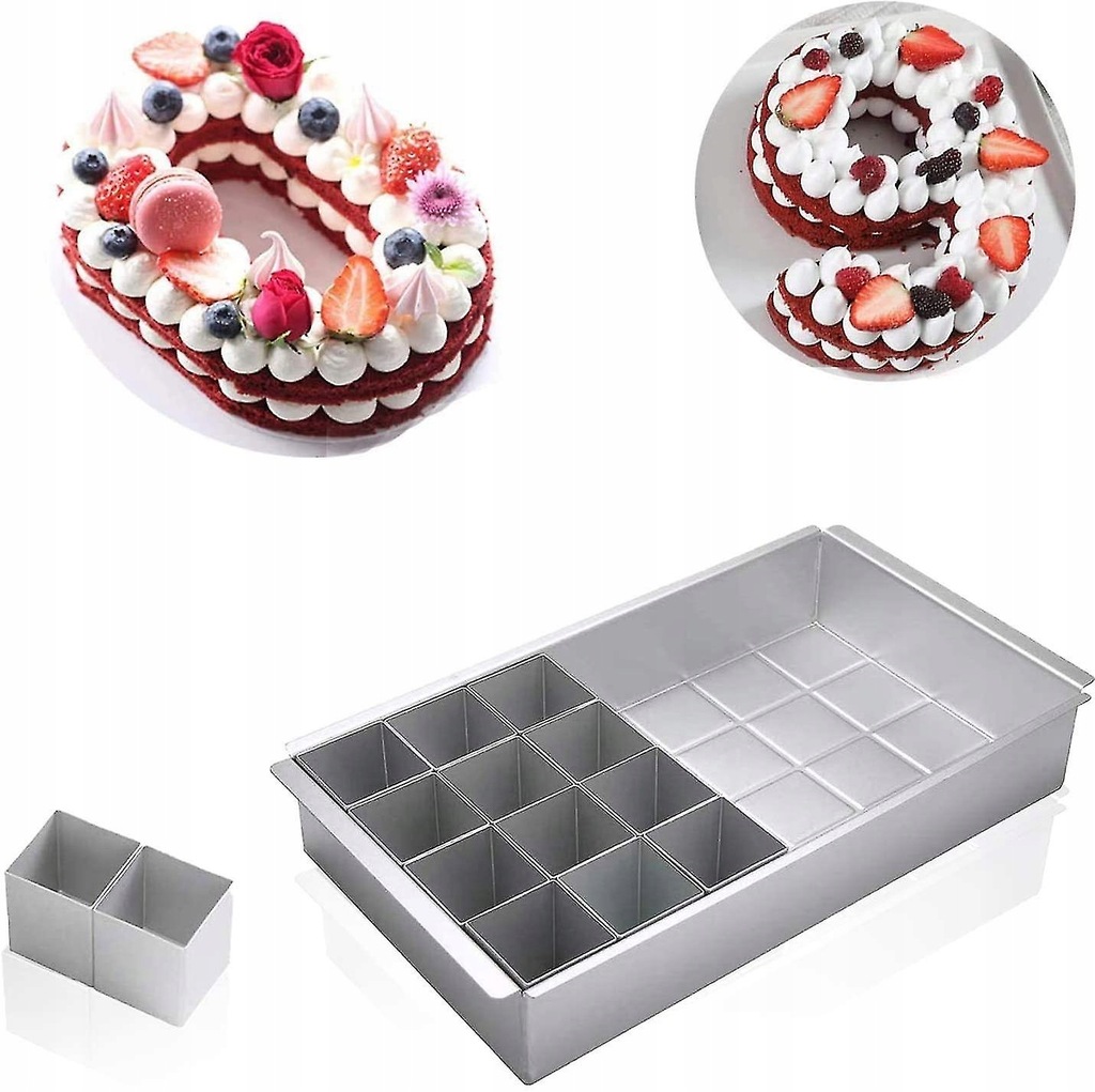 Aluminum Baking Pan, Numbers Baking Pan, Numbers 12637753125