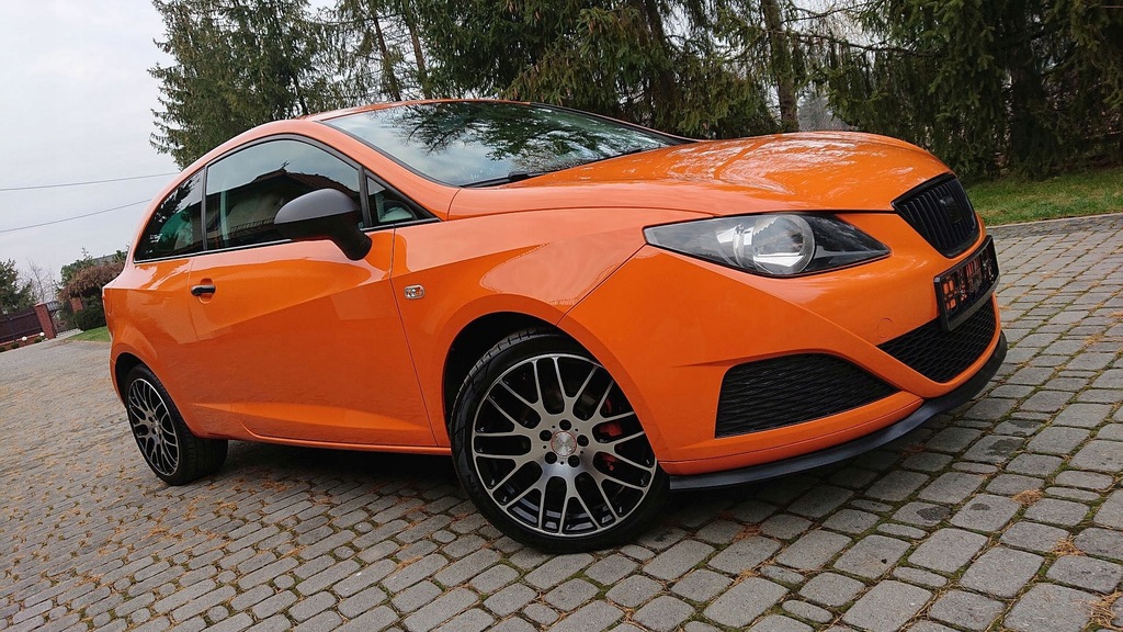 SEAT IBIZA ORANGE EDITION 1,4 86PS KLIMA ALU 17''