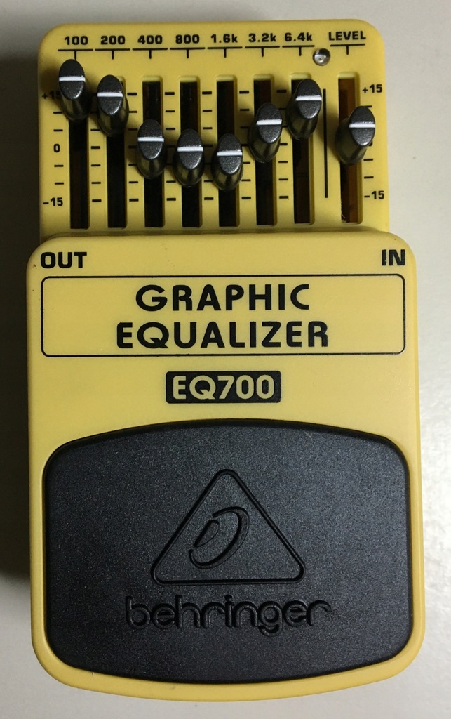 BEHRINGER EQ700 GRAPHIC EQUALIZER EFEKT GITAROWY 11731689678