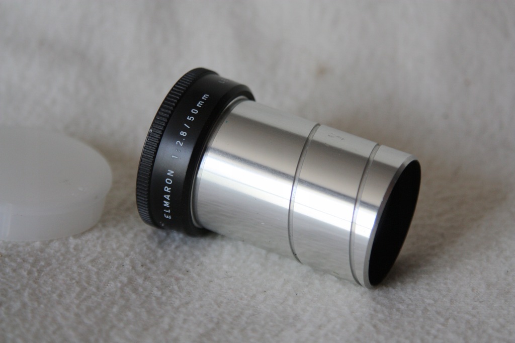 Obiektyw ELMARON 2,8/50 mm LEITZA .